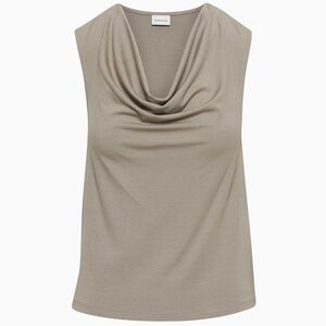 Aritzia Babaton Forbes Cowlneck Sleeveless Top - Size L